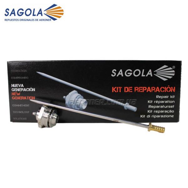 Ремкомплект Sagola 3300 GTO 1,6 мм (сопло+игла)