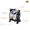 Мембранный насос AirPro VAP-PP20T 10000