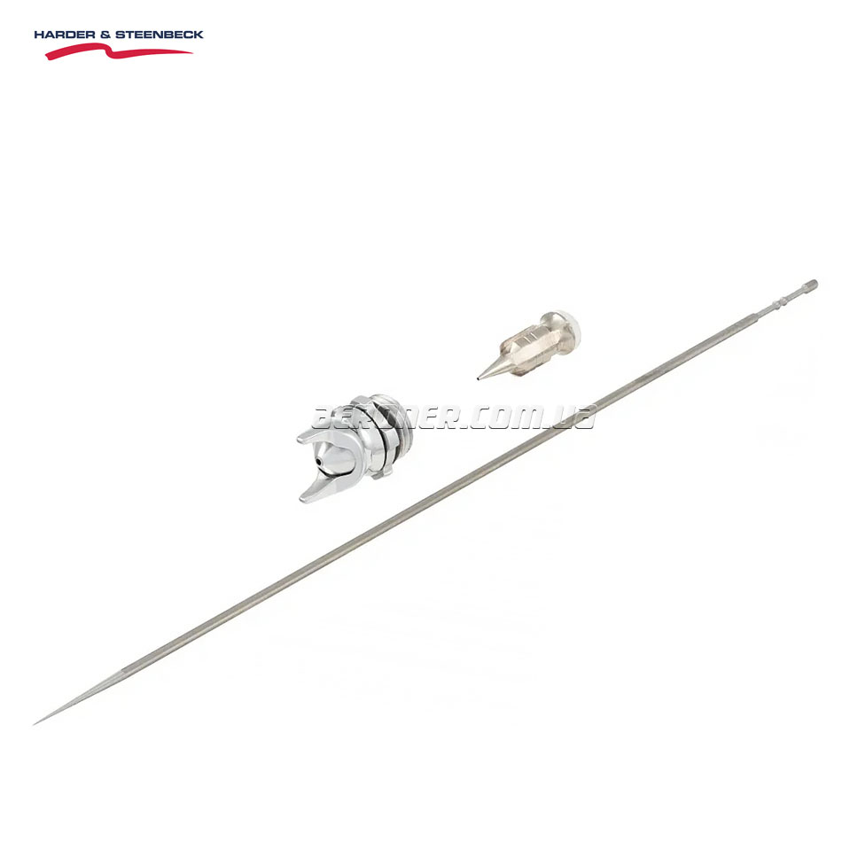 Набор сопло+игла Harder&Steenbeck 2024 Titanium 0,25 мм Infinity, 722362