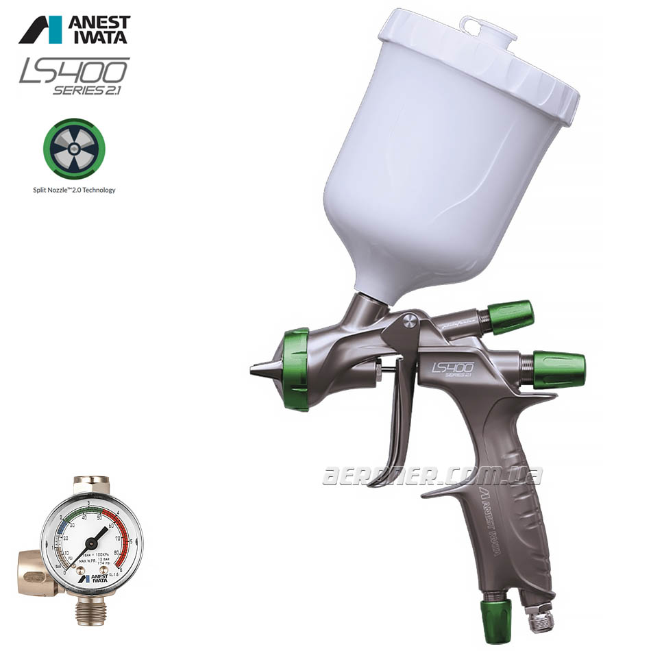 Краскопульт Iwata LS-400 SR 2.1 BASE Pro Set