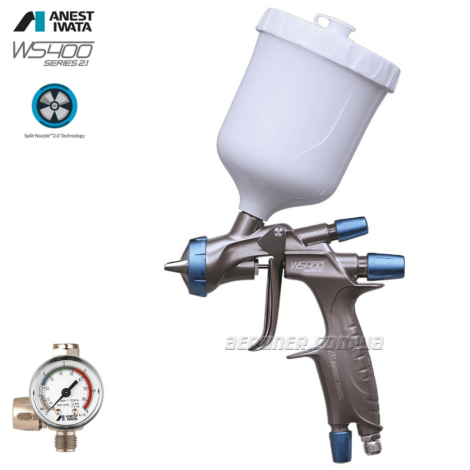 Краскопульт Iwata WS-400 SR 2.1 BASE Pro Set