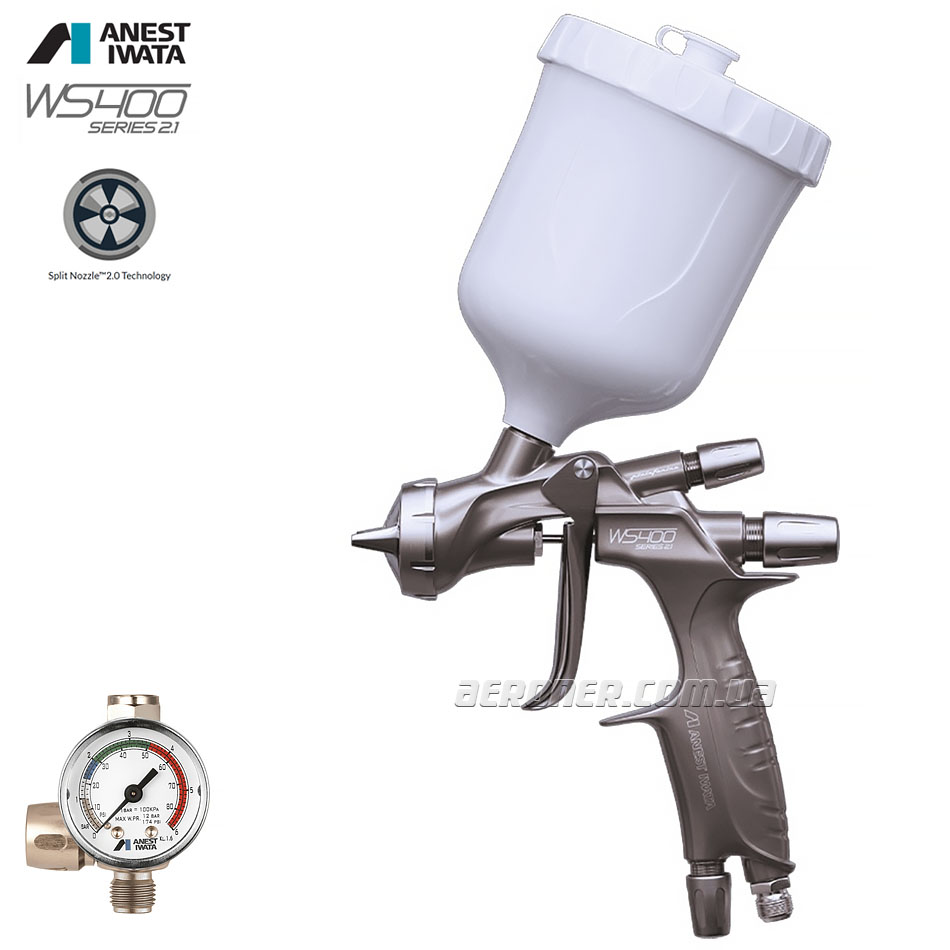 Краскопульт Iwata WS-400 SR 2.1 CLEAR Pro Set