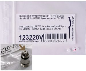 Тефлоновые уплотнители Harder&Steenbeck 123220V