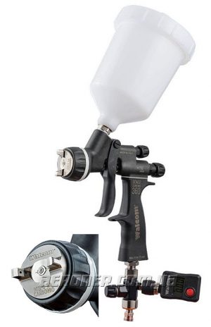 Краскопульт Walcom Genesi CARBONIO 360 HTE Clear