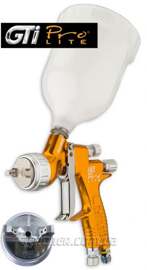 Краскопульт DeVilbiss GTi Pro Lite HV25