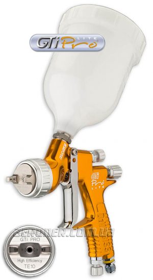 Краскопульт DeVilbiss GTi Pro Lite TE10