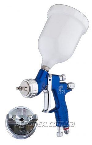 Краскопульт DeVilbiss GTi Pro Lite HV25 Blue